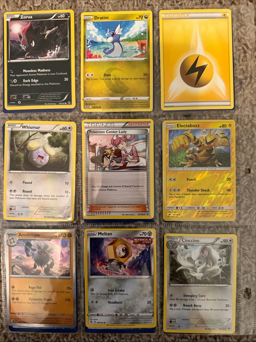 Vintage Pokemon Trading Cards, reverse,
Rare and more